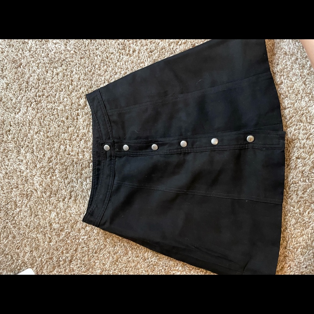 Button down high waisted h&m skirt.